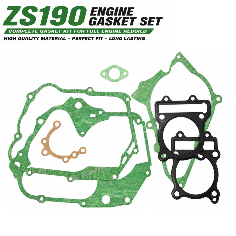 Motorcycle Engine Kit - ZS190, Set Paking Mesin Lengkap untuk