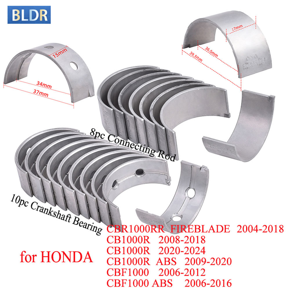 Motorcycle Crankshaft - STD +25 +50 Kit Batang Penghubung