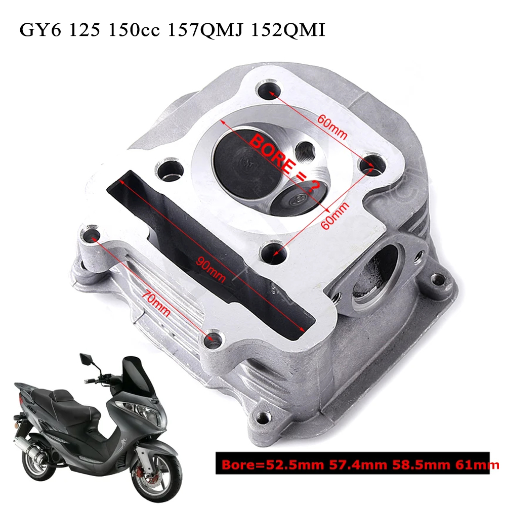 GY6 suku cadang sepeda motor k - Motorcycle Cylinder ulasan dan harga