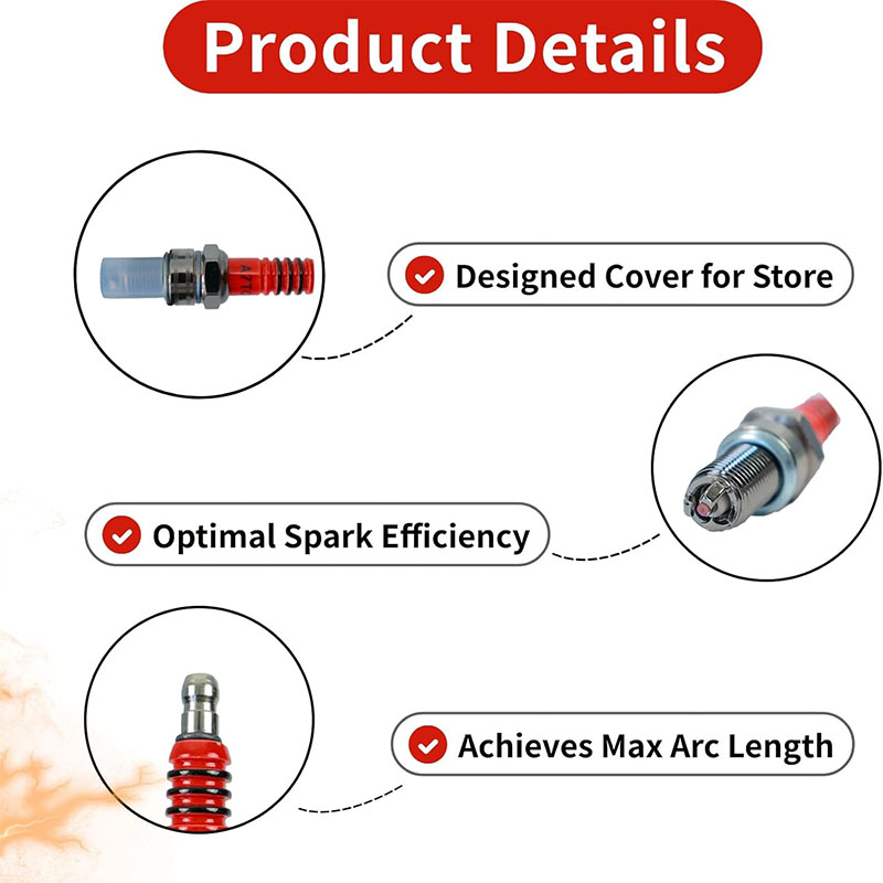 3 buah Busi 3 Elektroda A7TC,  - Motorcycle Spark Plug ulasan dan harga