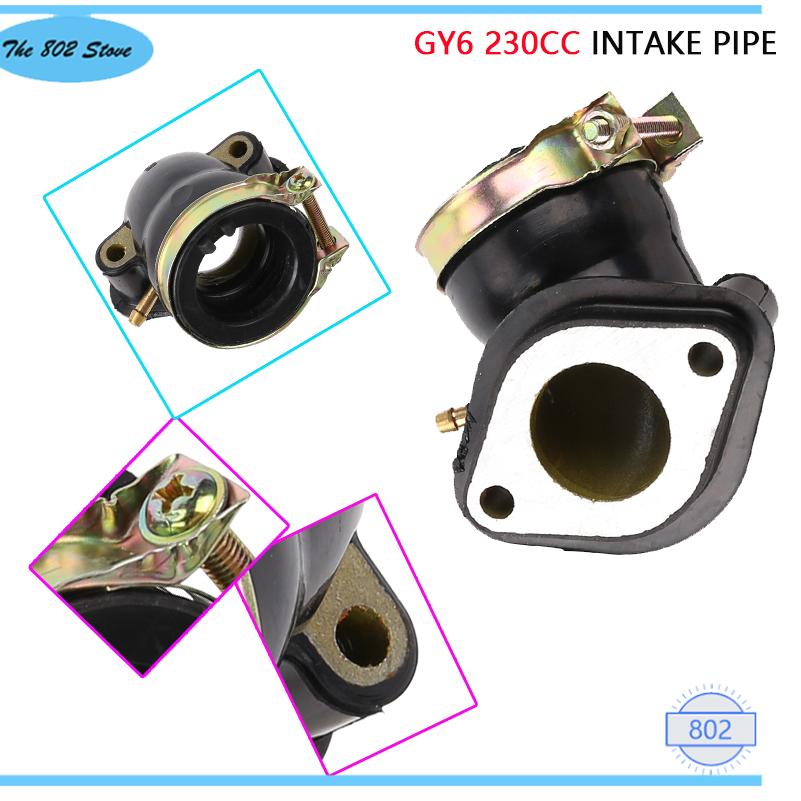 Pipa saluran masuk Gy6 230cc u - Motorcycle Carburetor ulasan dan harga